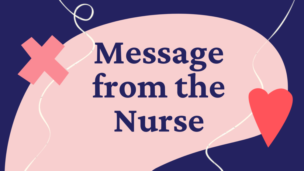 Message from the Nurse
