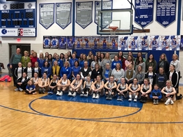 A reunion of past and present Lady Royal Basketball Players
