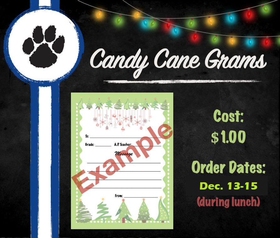 Candy Cane Grams