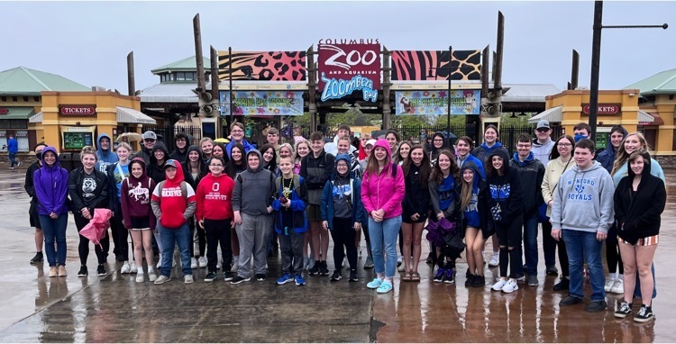Students in grades 5-12 visited the Columbus Zoo & Aquarium today!
