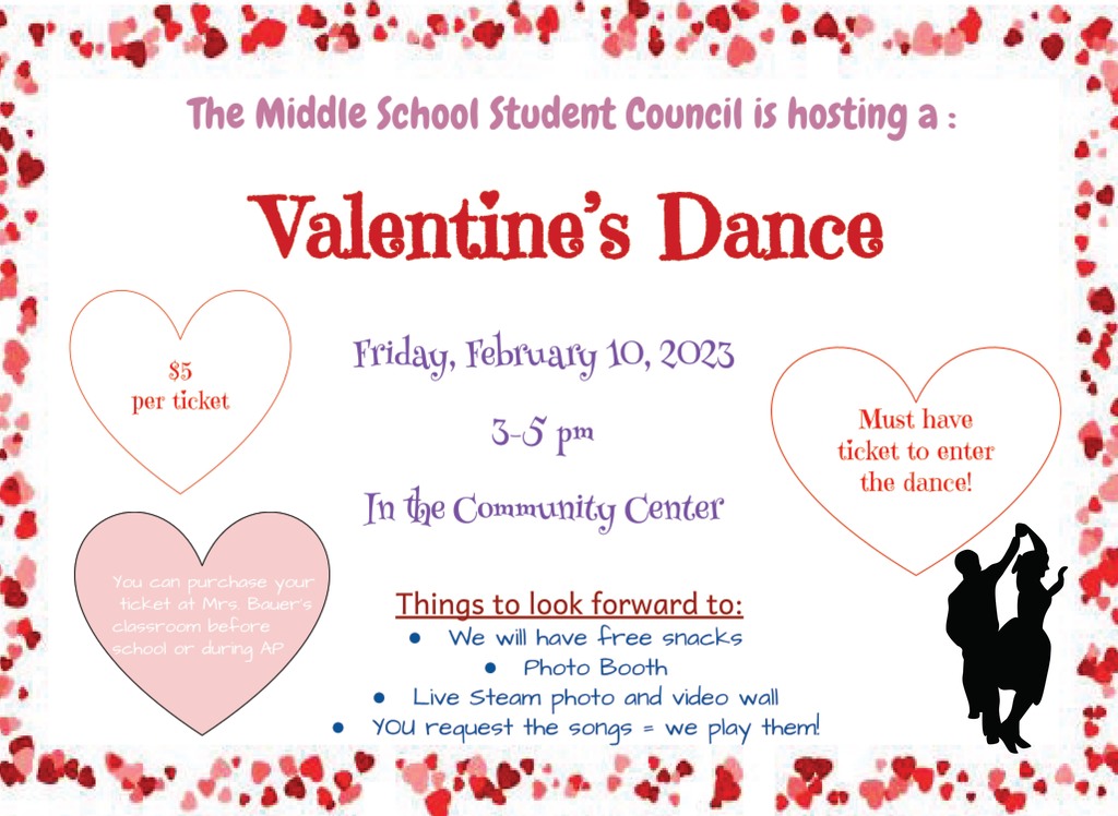 Middle School Valentine's Dance